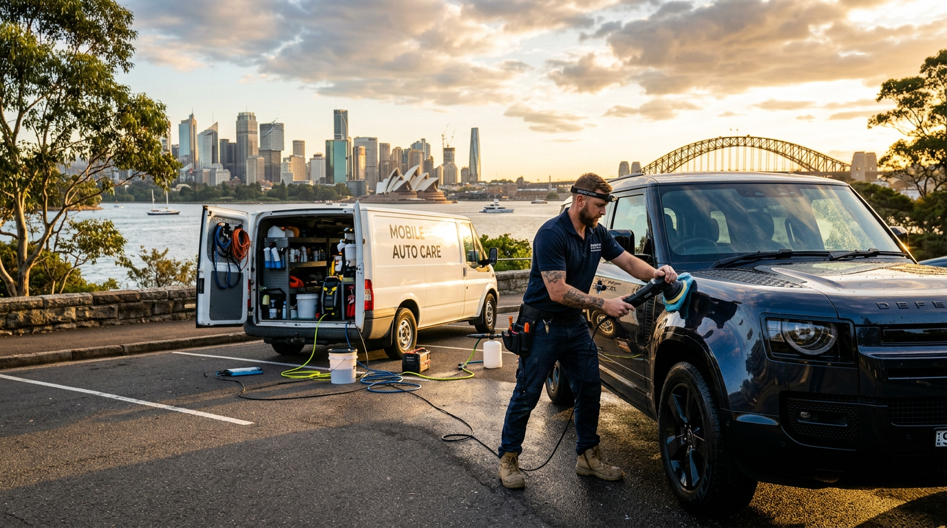 Mobile Car Detailing in Sydney